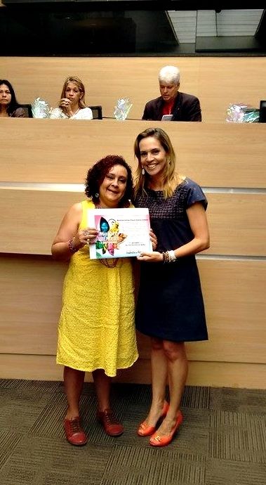 Fatima Pontes recebe homenagem na Câmara Municipal do Recife