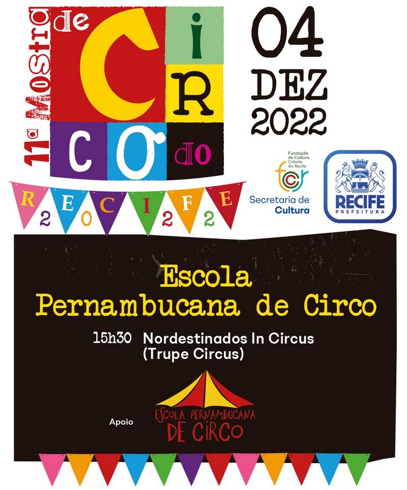 Nordestinados in circus na Mostra de Circo do Recife